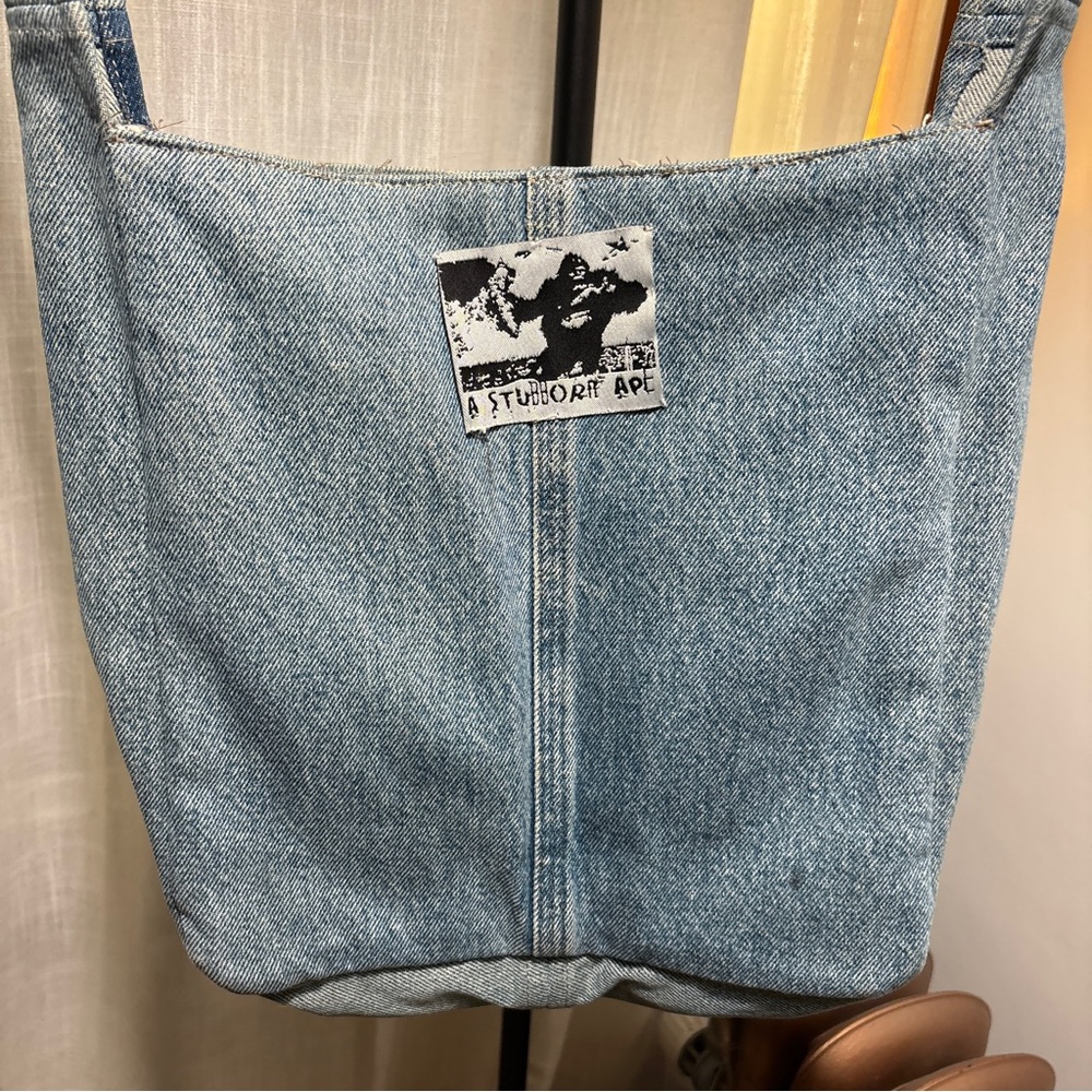 Carhartt Denim Blue Messenger Bag - Picture 3 of 4